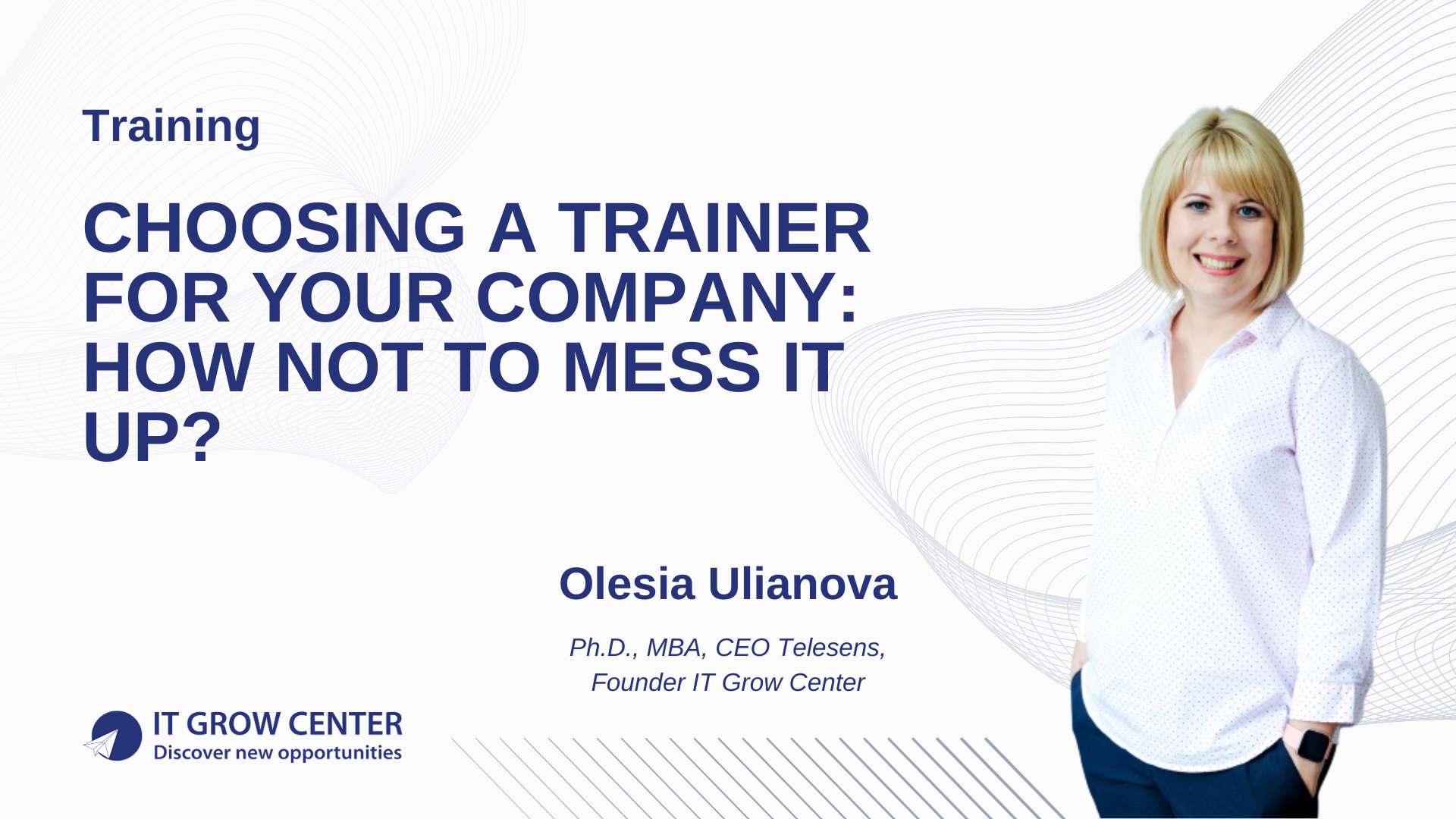 Choosing a Trainer for Your Company: How Not to Mess It Up?